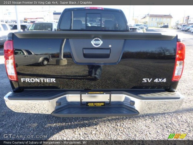 Super Black / Graphite 2015 Nissan Frontier SV King Cab 4x4