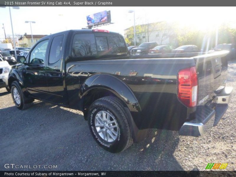 Super Black / Graphite 2015 Nissan Frontier SV King Cab 4x4