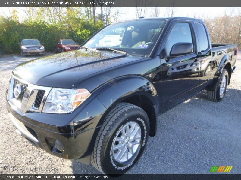 Super Black / Graphite 2015 Nissan Frontier SV King Cab 4x4