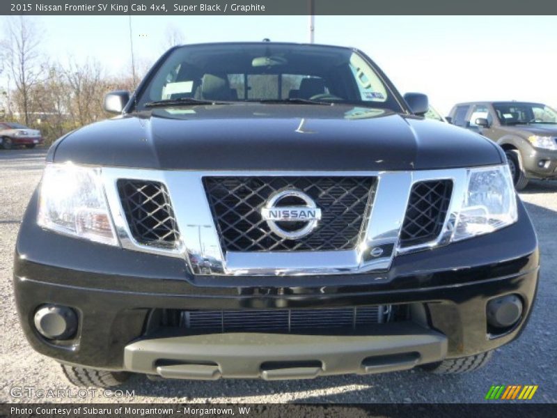 Super Black / Graphite 2015 Nissan Frontier SV King Cab 4x4