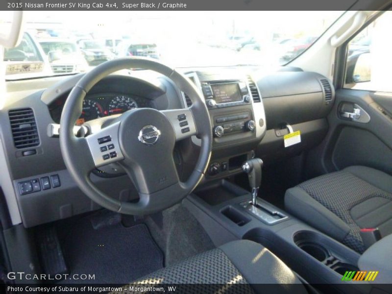 Super Black / Graphite 2015 Nissan Frontier SV King Cab 4x4