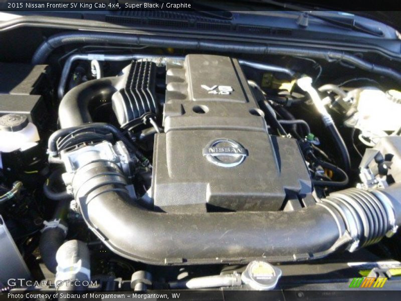 Super Black / Graphite 2015 Nissan Frontier SV King Cab 4x4