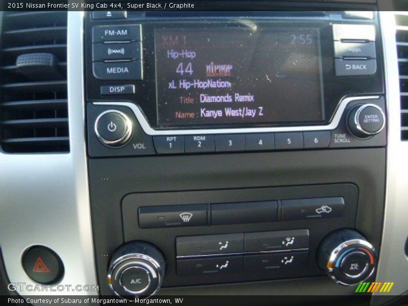 Super Black / Graphite 2015 Nissan Frontier SV King Cab 4x4