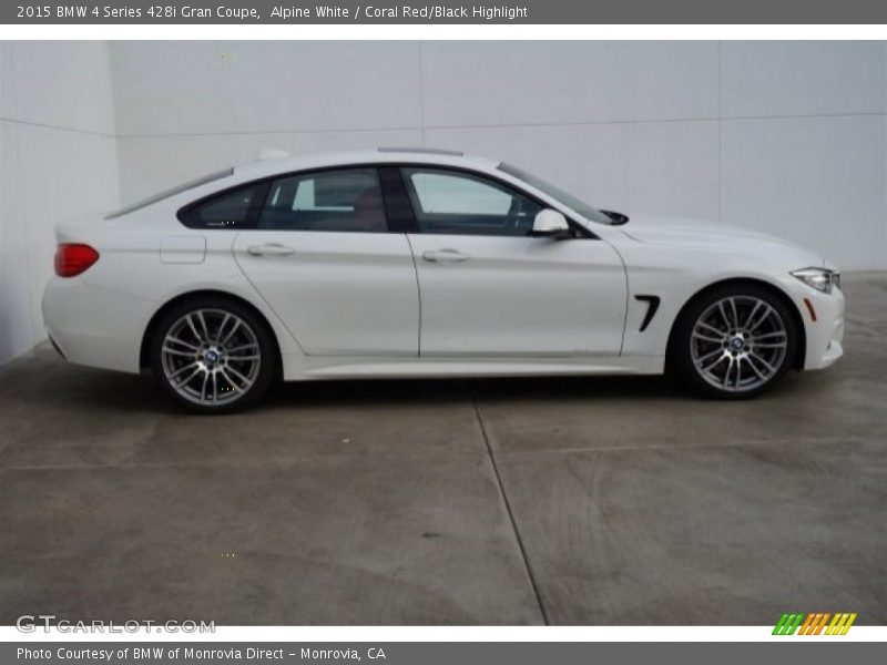  2015 4 Series 428i Gran Coupe Alpine White