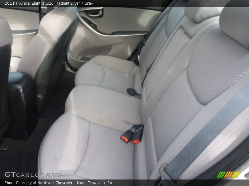 Radiant Silver / Gray 2011 Hyundai Elantra GLS