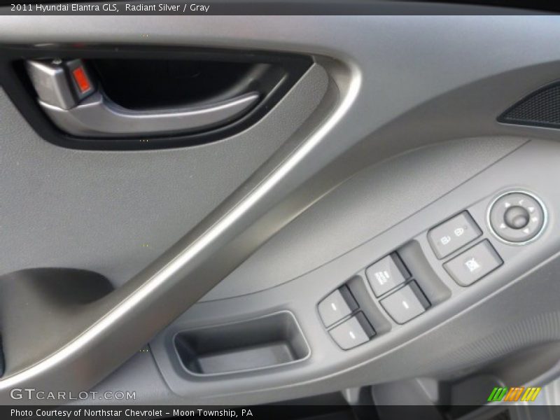 Radiant Silver / Gray 2011 Hyundai Elantra GLS
