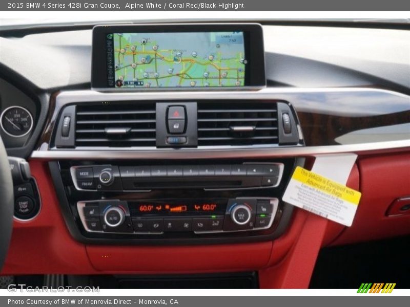 Controls of 2015 4 Series 428i Gran Coupe