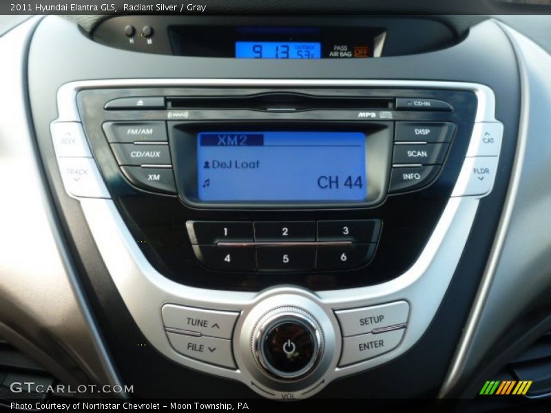 Radiant Silver / Gray 2011 Hyundai Elantra GLS