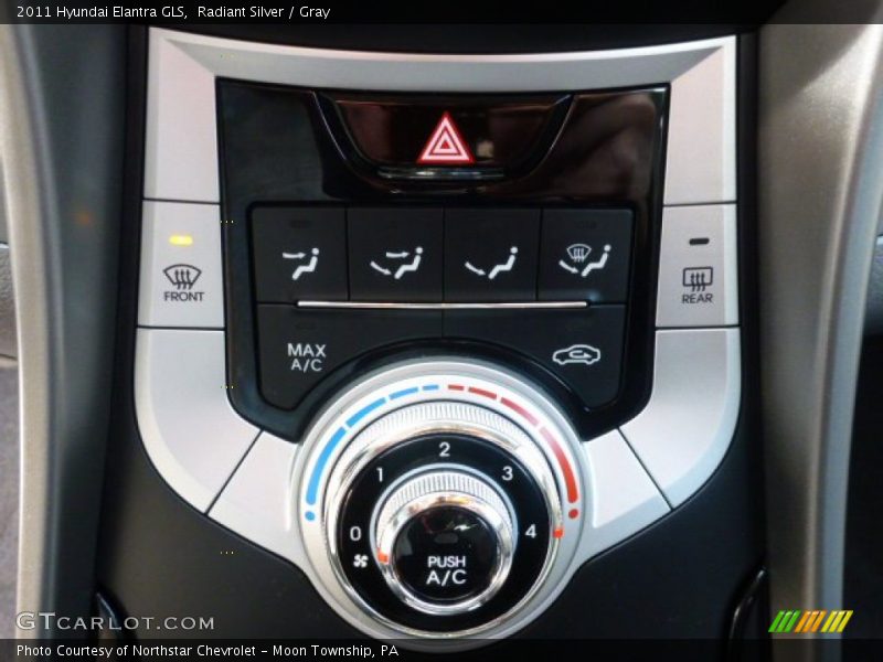 Radiant Silver / Gray 2011 Hyundai Elantra GLS