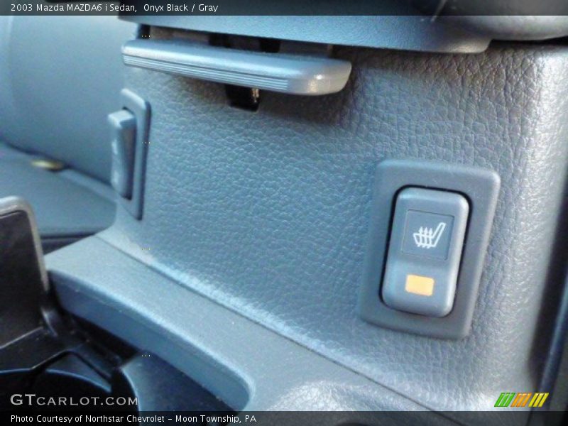 Onyx Black / Gray 2003 Mazda MAZDA6 i Sedan