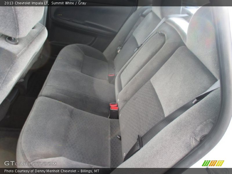Summit White / Gray 2013 Chevrolet Impala LT