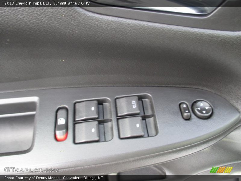 Summit White / Gray 2013 Chevrolet Impala LT