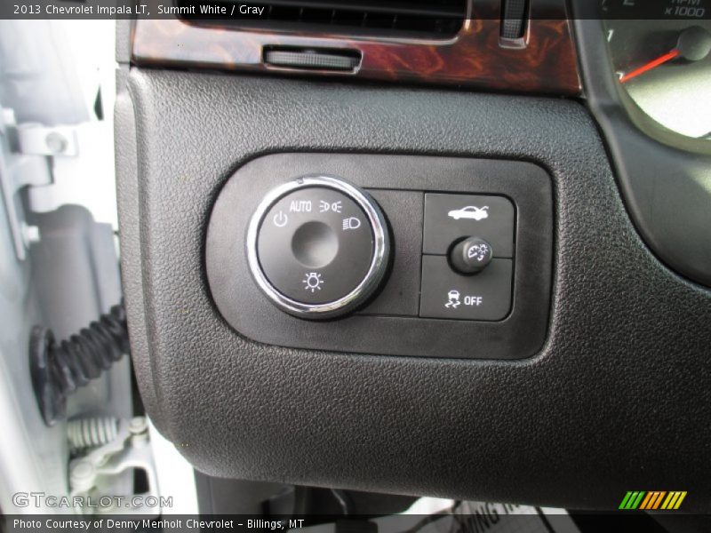 Summit White / Gray 2013 Chevrolet Impala LT