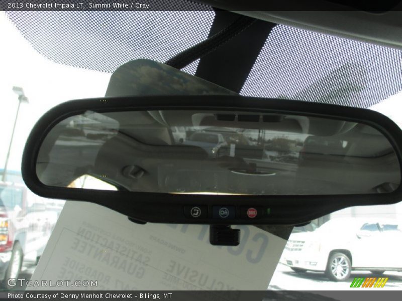 Summit White / Gray 2013 Chevrolet Impala LT
