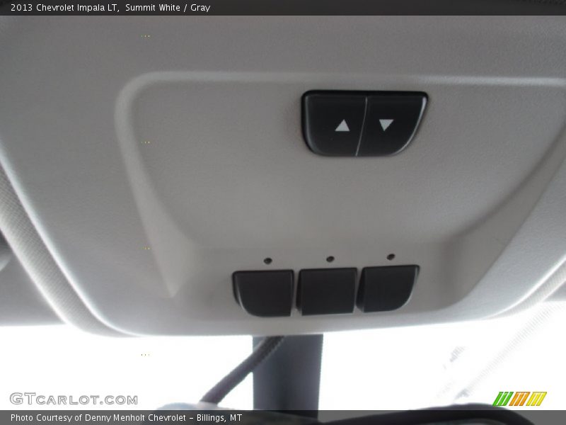 Summit White / Gray 2013 Chevrolet Impala LT