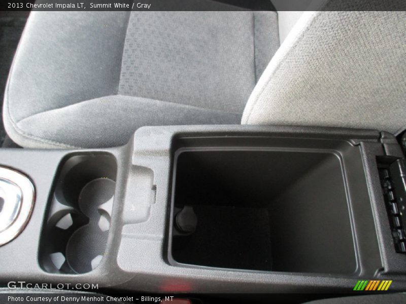 Summit White / Gray 2013 Chevrolet Impala LT