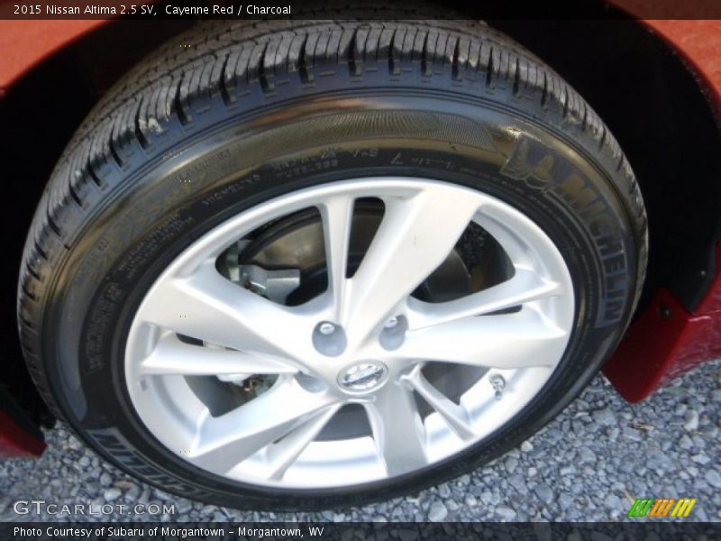 Cayenne Red / Charcoal 2015 Nissan Altima 2.5 SV