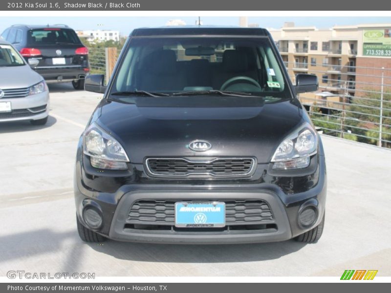 Shadow Black / Black Cloth 2012 Kia Soul 1.6
