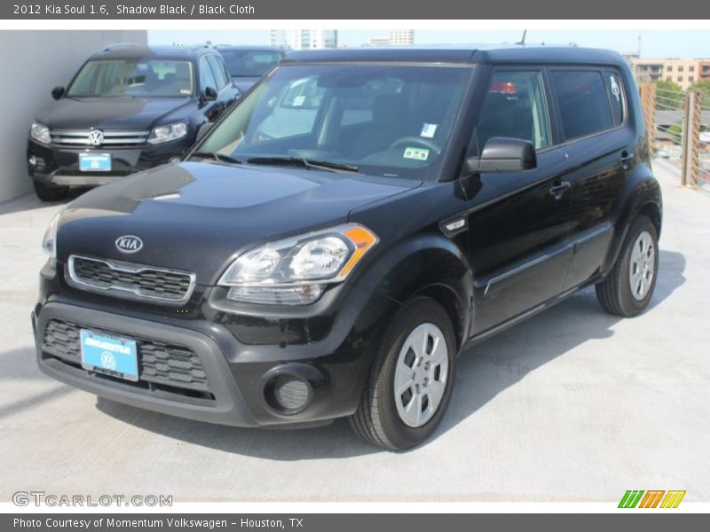 Shadow Black / Black Cloth 2012 Kia Soul 1.6