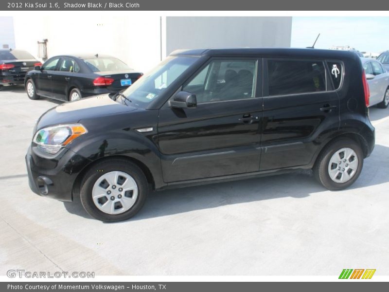 Shadow Black / Black Cloth 2012 Kia Soul 1.6