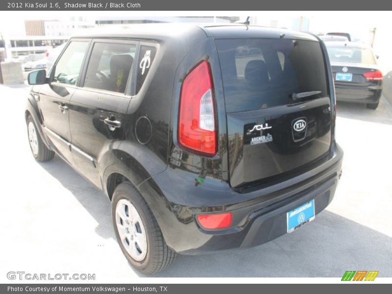 Shadow Black / Black Cloth 2012 Kia Soul 1.6
