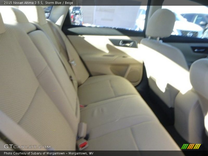 Storm Blue / Beige 2015 Nissan Altima 2.5 S