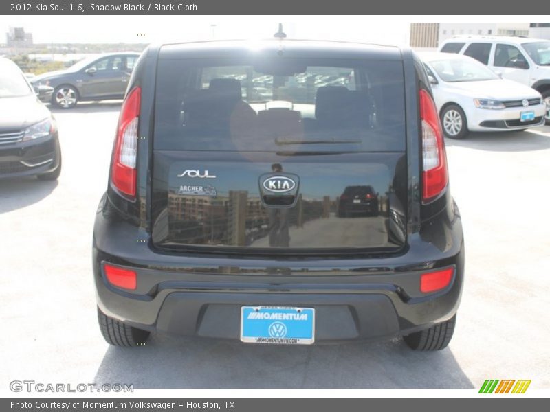 Shadow Black / Black Cloth 2012 Kia Soul 1.6