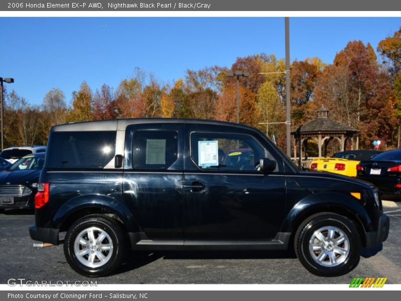 Nighthawk Black Pearl / Black/Gray 2006 Honda Element EX-P AWD