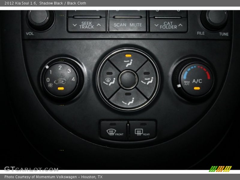 Shadow Black / Black Cloth 2012 Kia Soul 1.6