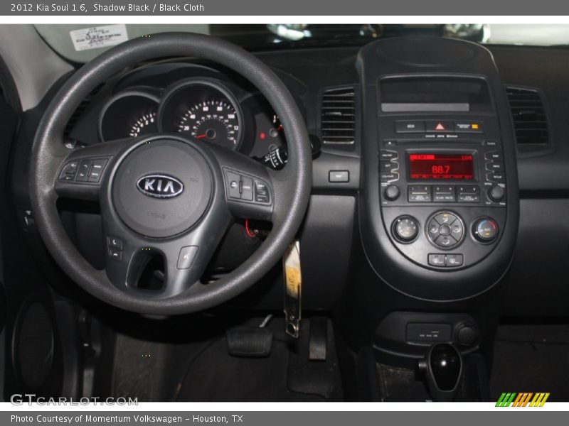 Shadow Black / Black Cloth 2012 Kia Soul 1.6