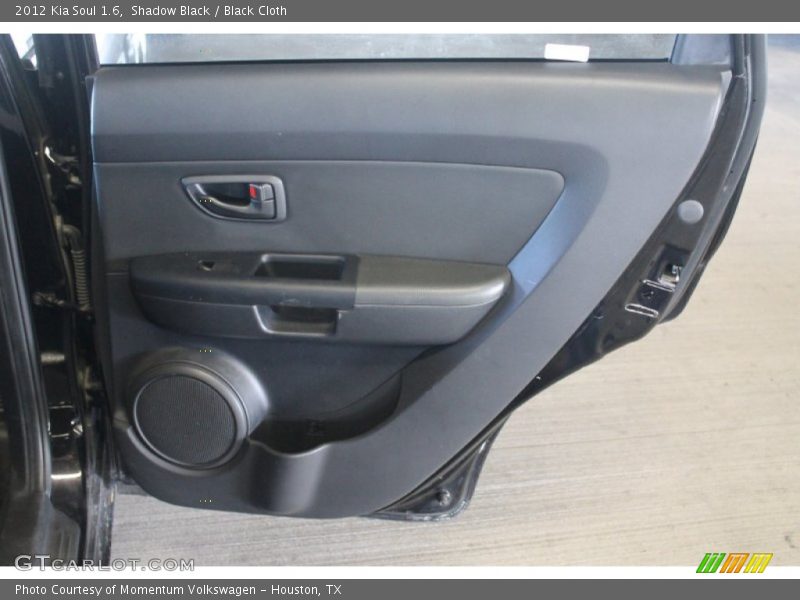 Shadow Black / Black Cloth 2012 Kia Soul 1.6