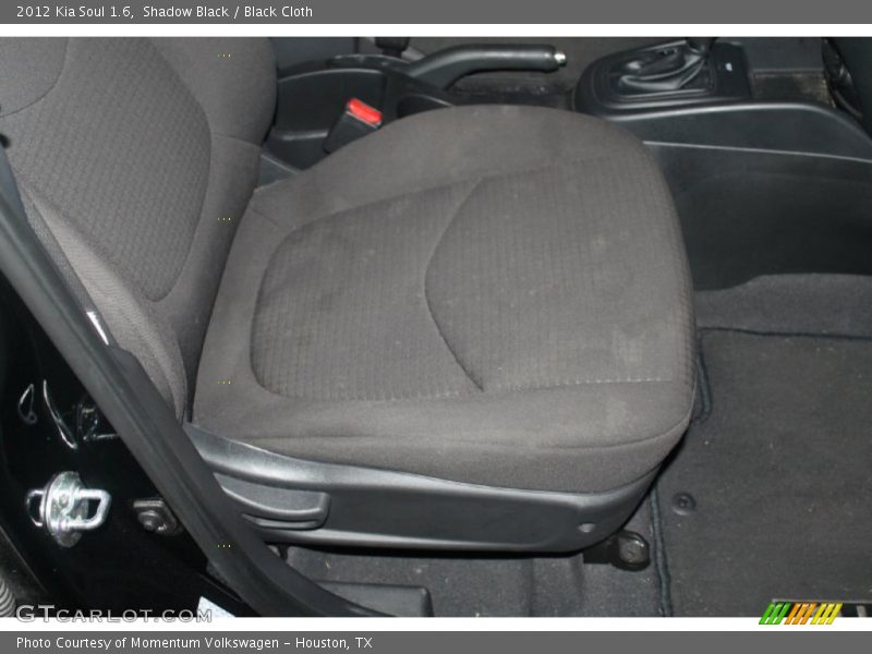 Shadow Black / Black Cloth 2012 Kia Soul 1.6