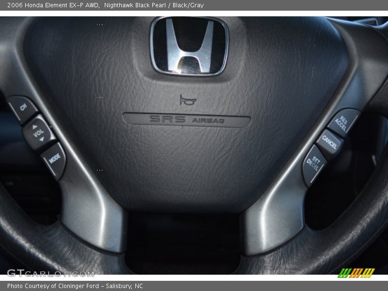 Nighthawk Black Pearl / Black/Gray 2006 Honda Element EX-P AWD
