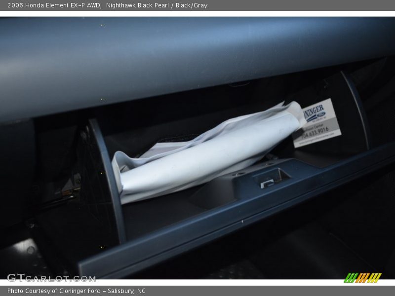 Nighthawk Black Pearl / Black/Gray 2006 Honda Element EX-P AWD