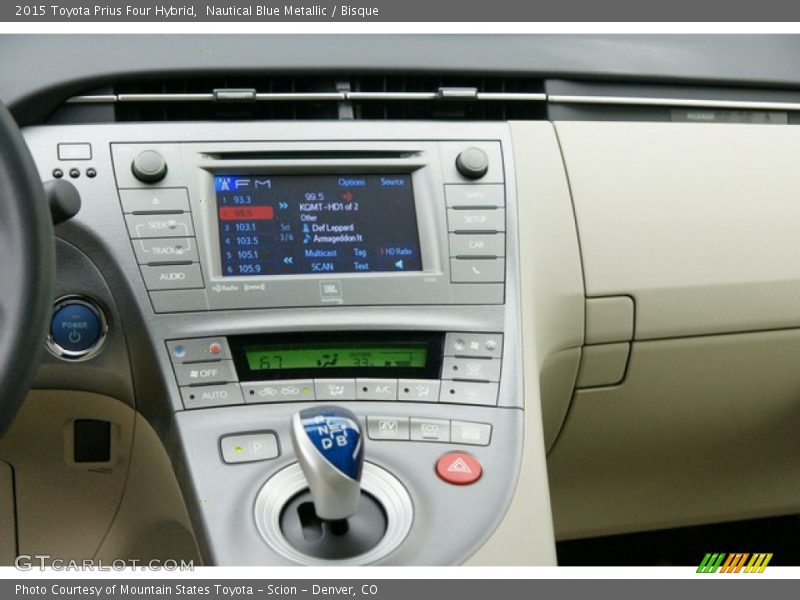 Controls of 2015 Prius Four Hybrid