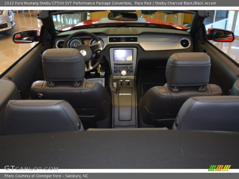 Race Red / Shelby Charcoal Black/Black Accent 2013 Ford Mustang Shelby GT500 SVT Performance Package Convertible