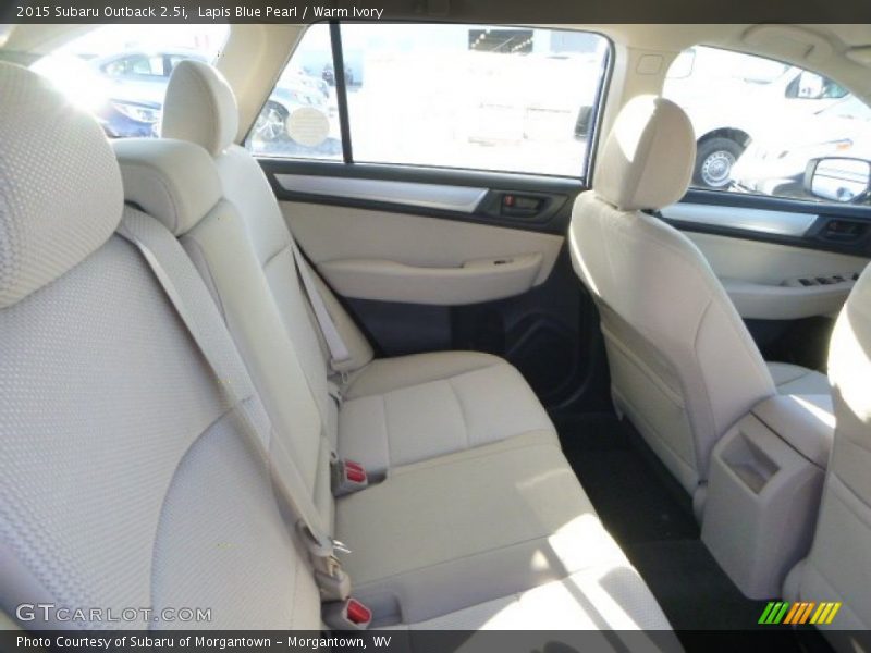 Lapis Blue Pearl / Warm Ivory 2015 Subaru Outback 2.5i