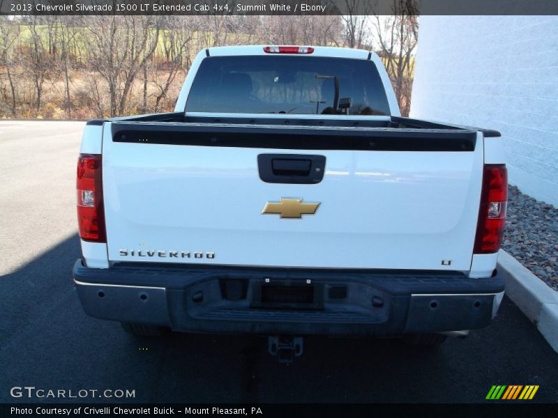 Summit White / Ebony 2013 Chevrolet Silverado 1500 LT Extended Cab 4x4