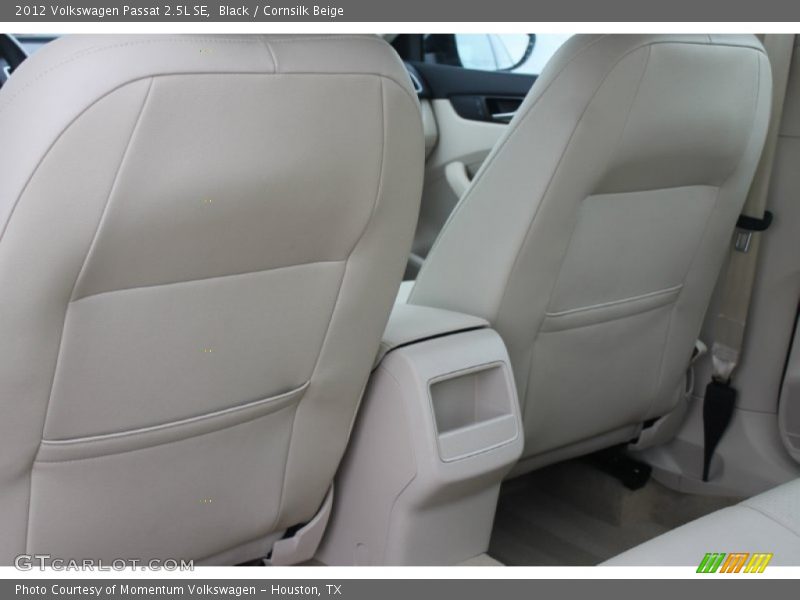Black / Cornsilk Beige 2012 Volkswagen Passat 2.5L SE