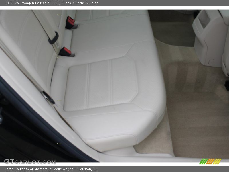 Black / Cornsilk Beige 2012 Volkswagen Passat 2.5L SE