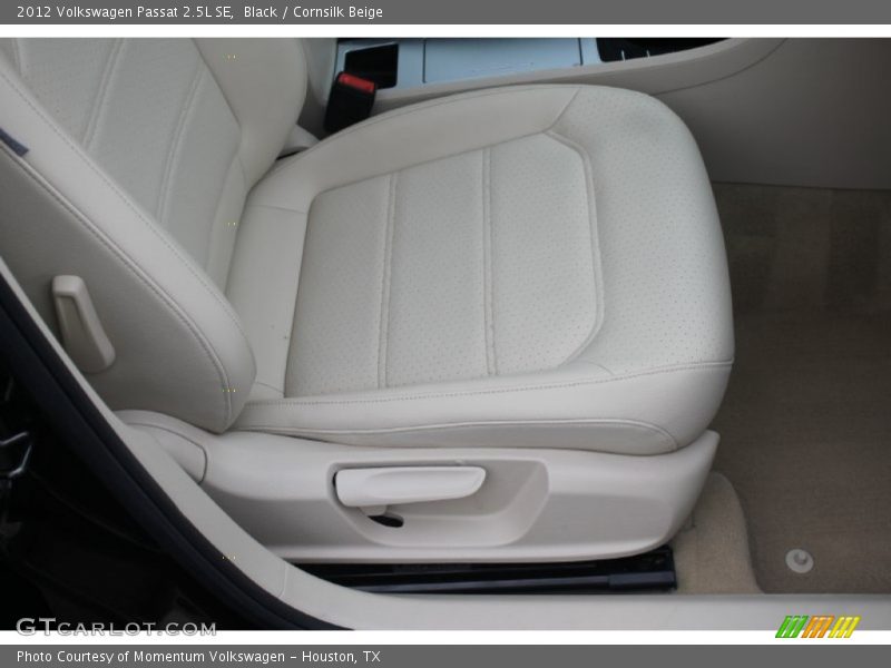 Black / Cornsilk Beige 2012 Volkswagen Passat 2.5L SE