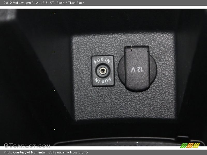 Black / Titan Black 2012 Volkswagen Passat 2.5L SE