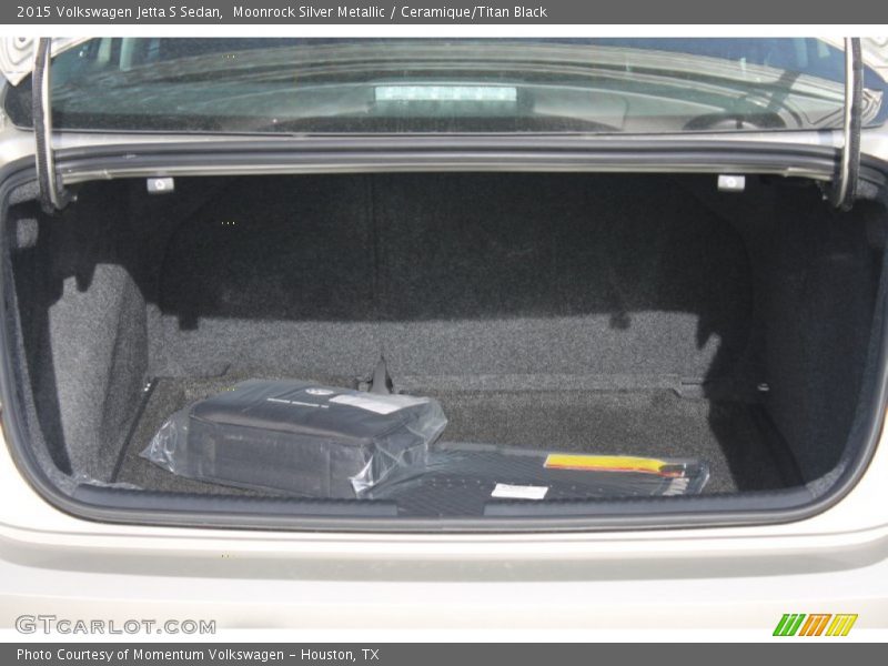 Moonrock Silver Metallic / Ceramique/Titan Black 2015 Volkswagen Jetta S Sedan