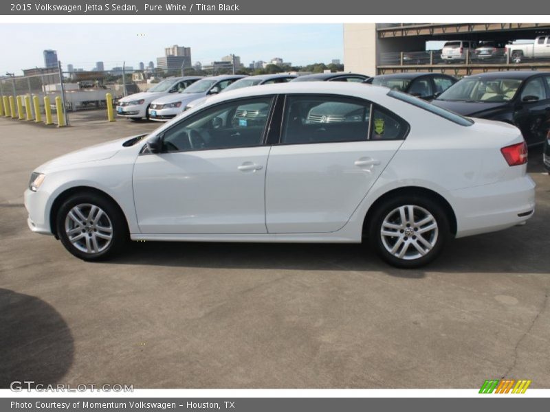  2015 Jetta S Sedan Pure White