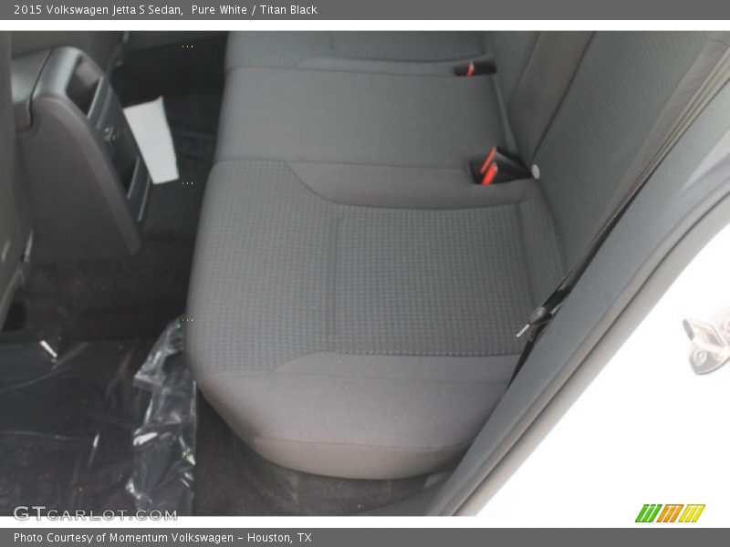 Pure White / Titan Black 2015 Volkswagen Jetta S Sedan