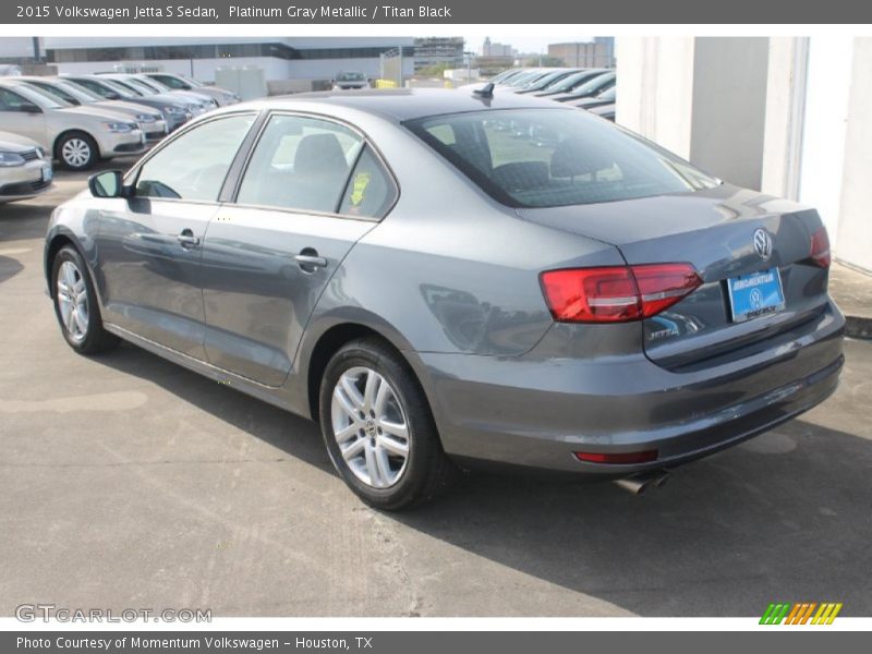 Platinum Gray Metallic / Titan Black 2015 Volkswagen Jetta S Sedan