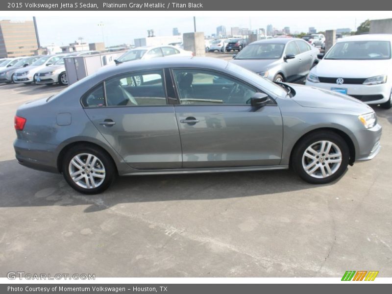 Platinum Gray Metallic / Titan Black 2015 Volkswagen Jetta S Sedan