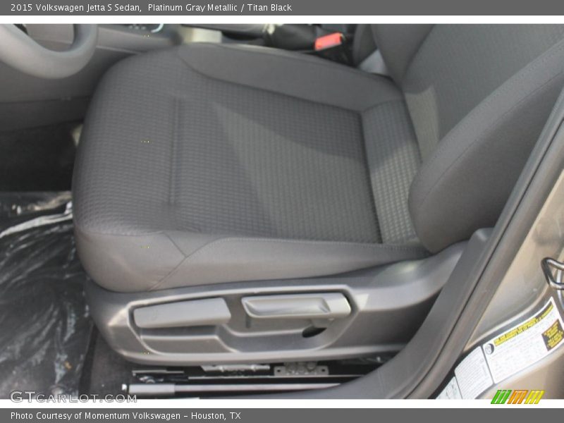 Platinum Gray Metallic / Titan Black 2015 Volkswagen Jetta S Sedan