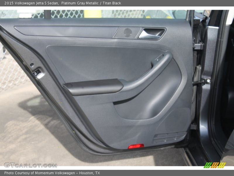 Platinum Gray Metallic / Titan Black 2015 Volkswagen Jetta S Sedan