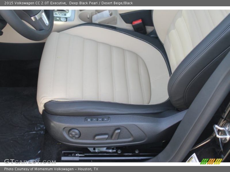 Front Seat of 2015 CC 2.0T Executive